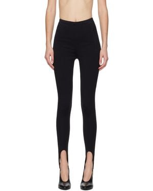 Wardrobe NYC Stirrup Leggings - Black