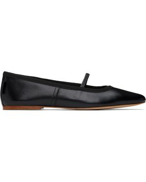 A.P.C. ブラウン＆ブラック Katie フラットシューズ ブラック | Lyst
