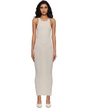 Entire studios Off- Muscle Tank Midi Dress - Black