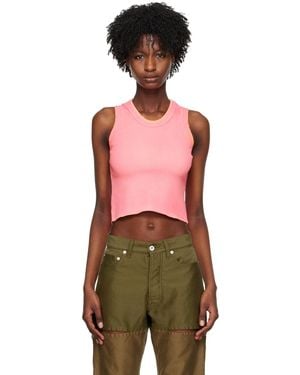 NOTSONORMAL Micro Tank Top - Red