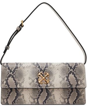 Off-White c/o Virgil Abloh Jitney 1.0 Shoulder Bag - Metallic