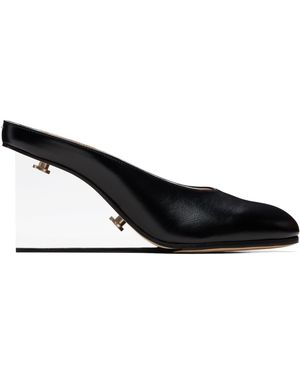 Maison Margiela Plexi Pump Mules - Black