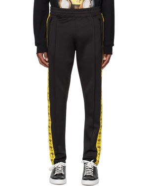 Moschino Double Question Mark トラックパンツ - ブラック