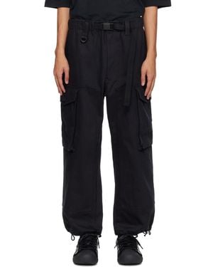 Y-3 Twill Pants - Black