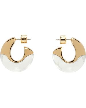 Lanvin Fargo Hoop Earrings - Black
