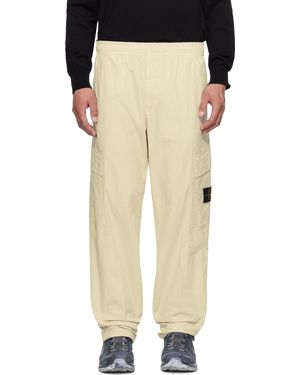 Stone Island ベージュ Mil-Spec Stretch Ripstop カーゴパンツ - ナチュラル