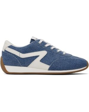Rag & Bone Slim Retro Runner Trainers - Blue