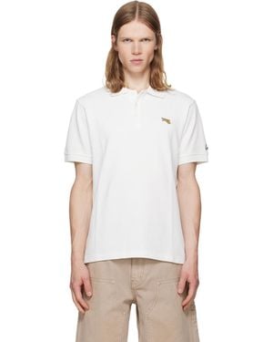 KENZO Paris Jumping Tiger' Slim Polo - White
