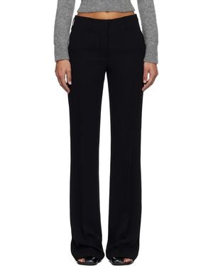 Dries Van Noten Crêpe Trousers - Black
