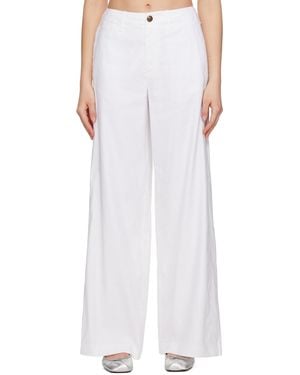 Rag & Bone Sofie Trousers - White