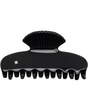 Sophie Buhai Petite Pince À Cheveux Noire À Ornements En Forme De Coquillage