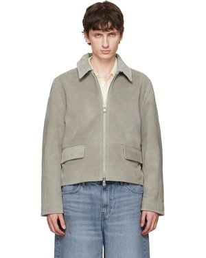 Won Hundred Denzel Suede Leather Jacket - Multicolour