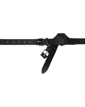Magliano Bow Belt - Black