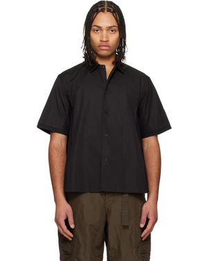 Sacai Poplin Shirt - Black