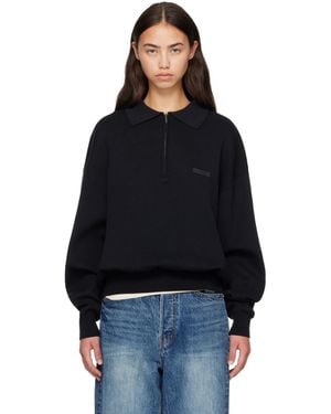Entire studios Ls Club Polo - Black