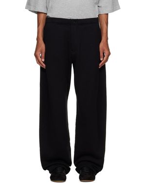 Sacai Cotton Jersey Sweatpants - Black