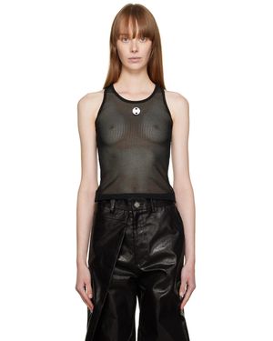 BONBOM Crewneck Tank Top - Black