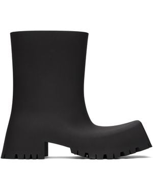 Balenciaga Trooper Boots - Black