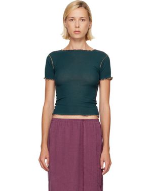 Baserange T-Shirt Vein Vert