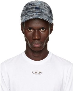 DIESEL Casquette C-Pied Bleue - Multicolore