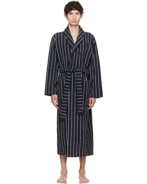 Tekla Terry Classic Bathrobe - Blue