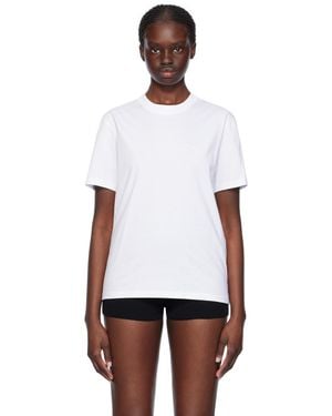 Ami Paris ホワイト Ami De Cœur Tシャツ