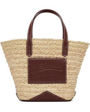 Lanvin Catch Tote - Brown