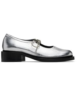 Nicole Saldaña Fabiana Ballerina Flats - Black