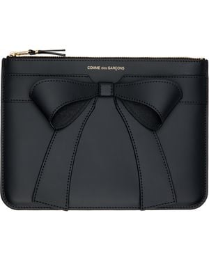 Comme des Garçons Big Bow Wallet - Black