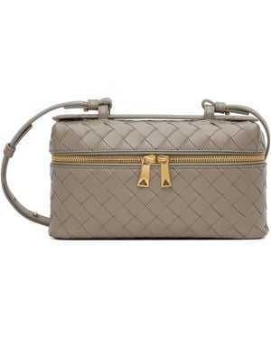 Bottega Veneta Taupe 'Bang Bang' Bag - Black