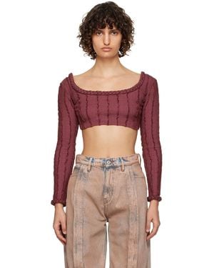 Helenamanzano Braided Blouse - Red