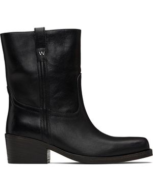 Weekend by Maxmara Bottes Ranch Noires
