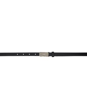 WTAPS Ceinture Noire En Cuir