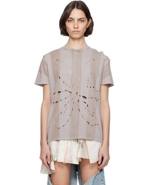 Collina Strada Remnant Flower T-Shirt - Multicolour