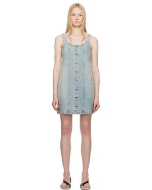Rag & Bone Laney Denim Minidress - Black