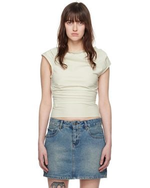 Wynn Hamlyn Off- Rina Tank Top - Blue