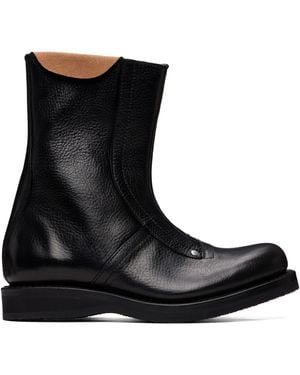 Our Legacy Moto Boots - Black