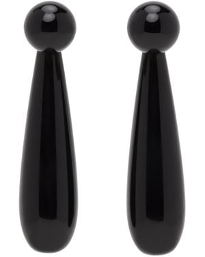 Sophie Buhai Small Angelika Earrings - Black