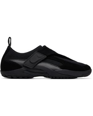 Lanvin Lnv1 Knit & Suede Trainers - Black