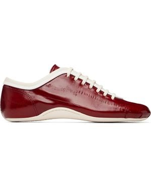Dries Van Noten Ballerina Trainers - Red