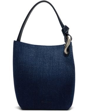 JW Anderson ブルー Jwa Corner バケット トートバッグ