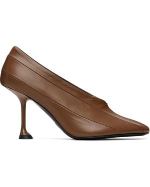 Proenza Schouler Tee 85 Pierced Heels - Brown