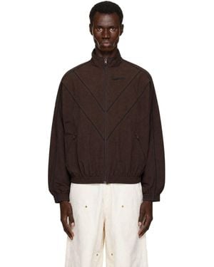 Willy Chavarria 'Bad Boy' Track Jacket - Brown