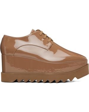 Stella McCartney Limited Edition Elyse Monochrome Platform Derbys - Black