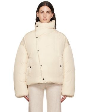 Jacquemus Off-white Le Chouchou 'la Doudoune Cocon' Puffer Jacket - Natural