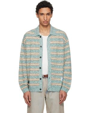 WOOYOUNGMI Striped Cardigan - Green