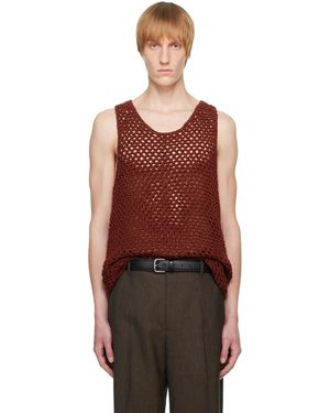 The Row Albertas Tank Top - Red