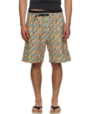 Martine Rose Ssense Exclusive Board Swim Shorts - Natural