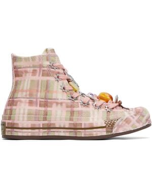 Collina Strada Converse Edition Chuck 70 Hi Trainers - Pink
