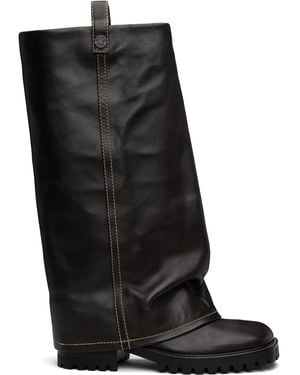 Acne Studios Leather Boots - Black
